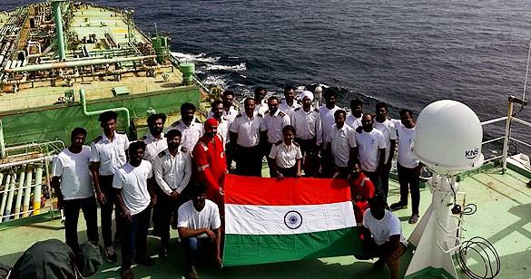 एलपीजी से लदे भारत के एक और जहाज ग्रीन आशा ने पार किया स्ट्रेट ऑफ होर्मुज