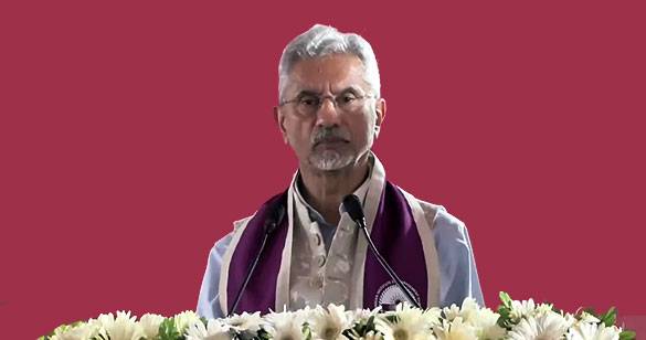 भारतीय समाज जैसा आशावाद दुनिया के दूसरे हिस्‍सों में नहीं दिखता: एस जयशंकर